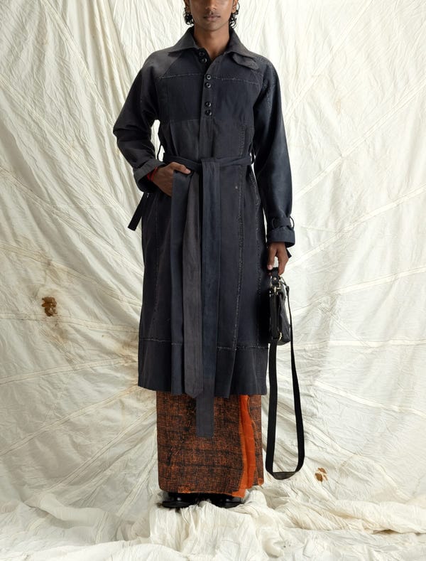 Rkive City — TRENCH COAT BLACK
