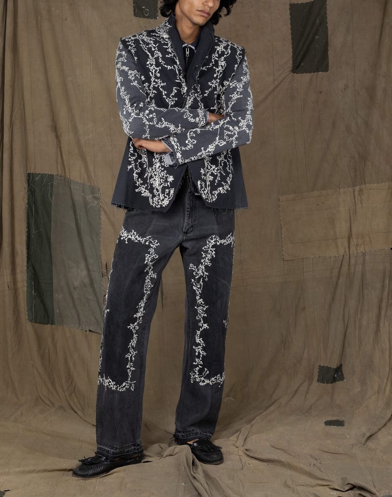 BARAAT BANDHGALA BLACK