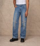 CROSS KNEE PANTS BLUE view 1