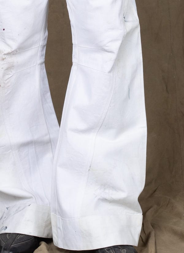 Rkive City — BHALOO PANTS WHITE PAINT SPLATTER