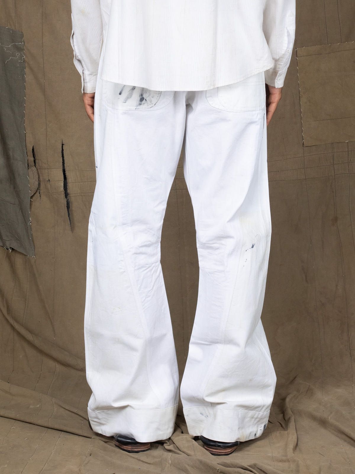 BHALOO PANTS WHITE PAINT SPLATTER - image 3