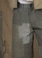 PATCHWORK SAADA PANTS GREEN view 2