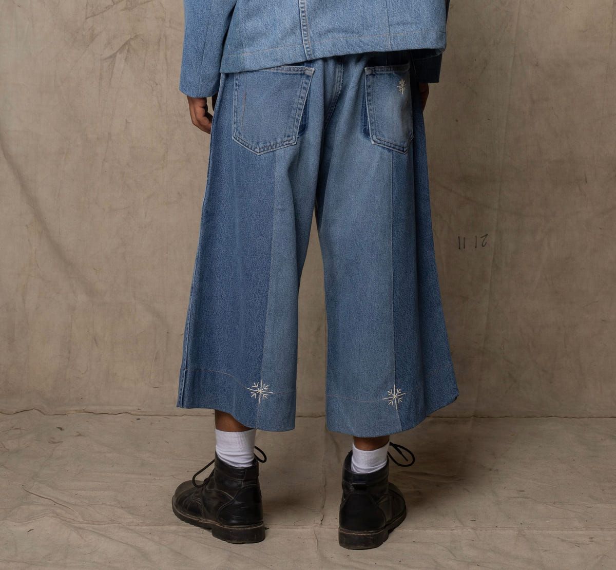 PANDA JORTS BLUE - image 2