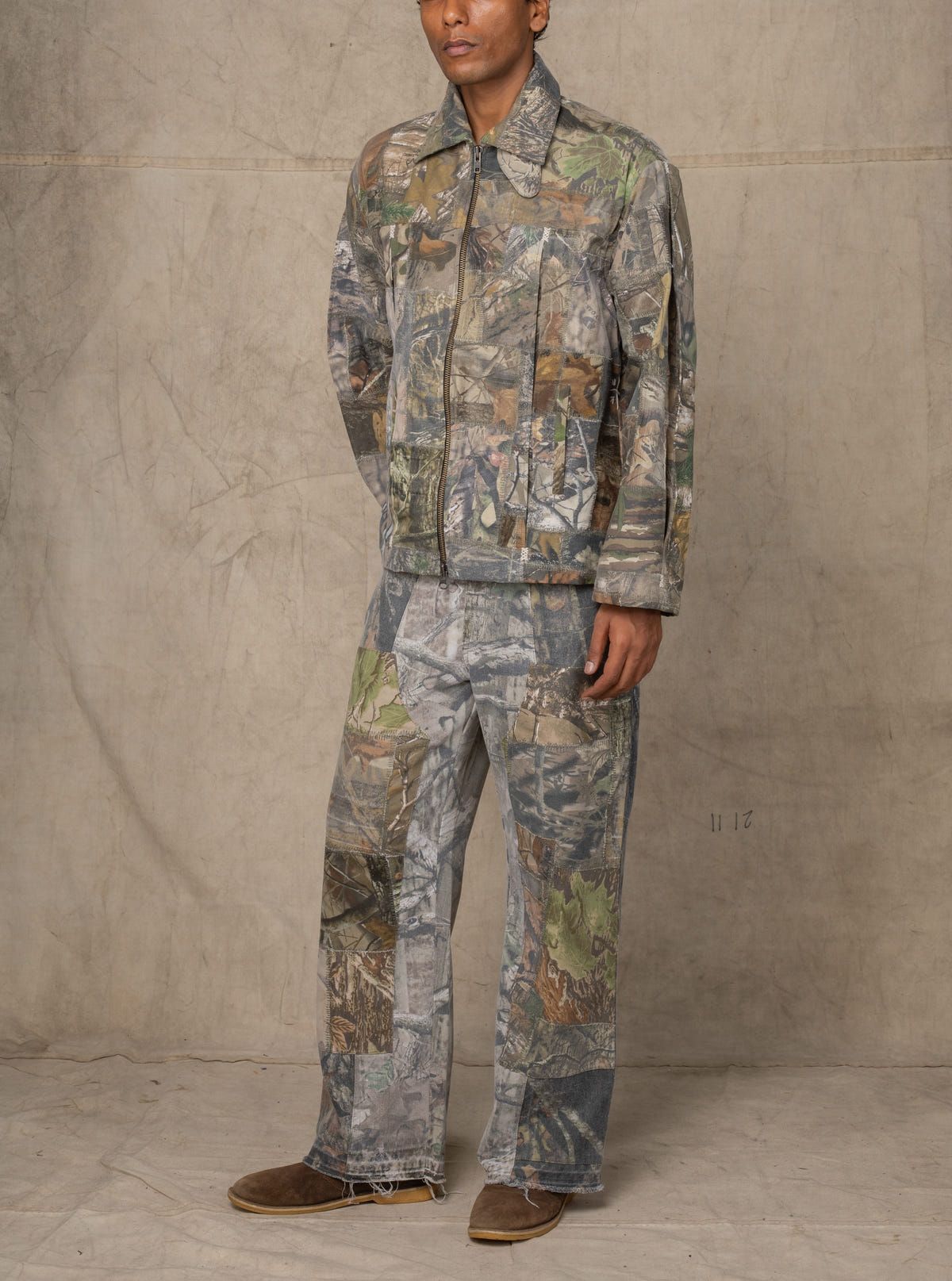 BOX PLEAT JACKET CAMO - image 1