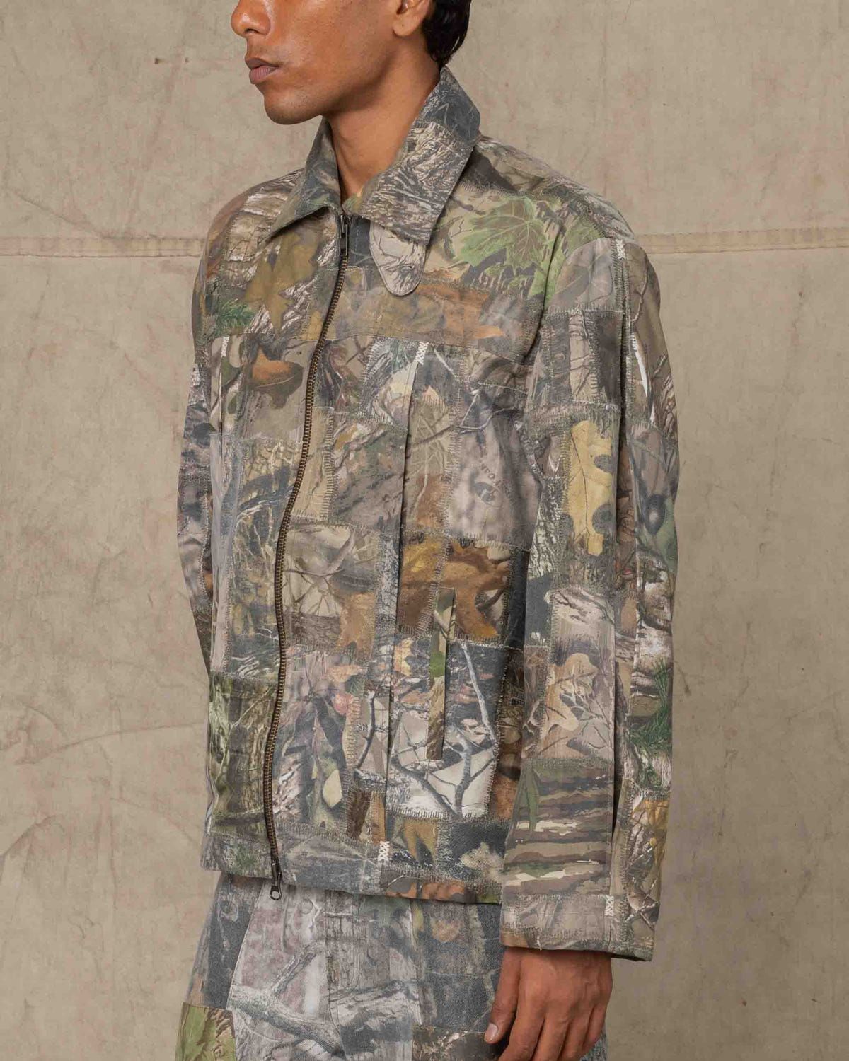 BOX PLEAT JACKET CAMO - image 2