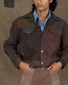 TWEED TRUCKER JACKET view 1