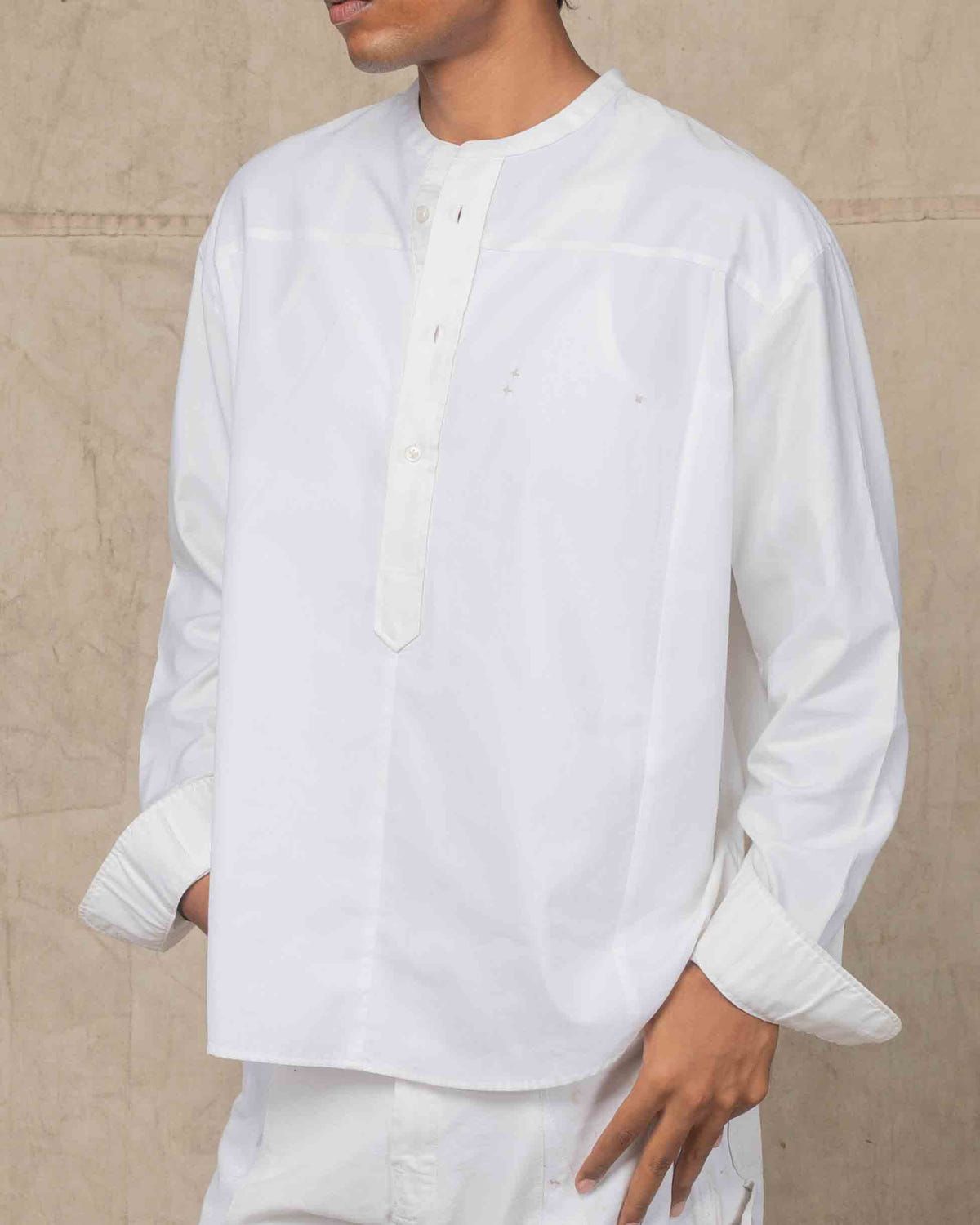 SHORT KURTA WHITE - image 2
