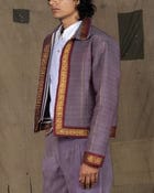 QUILTED SAREE DIALER JACKET view 1
