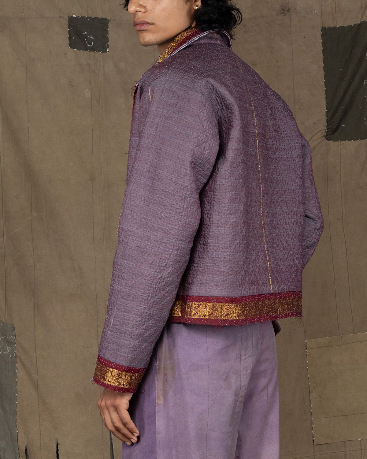 QUILTED SAREE DIALER JACKET - image 2