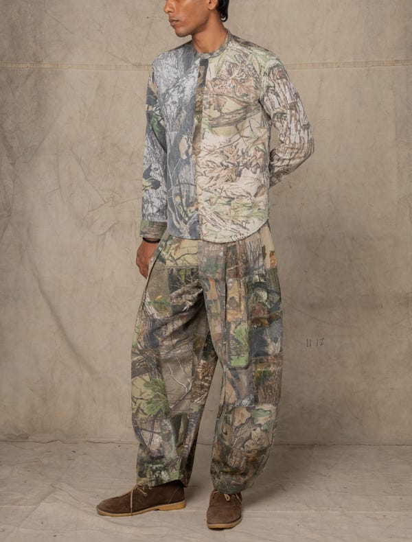 Rkive City — SHORT KURTA CAMO