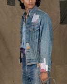 KANTHA REPAIR JACKET BLUE view 1