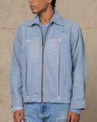 BOX PLEAT JACKET BLUE view 1