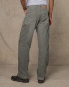 DOUBLE KNEE PANTS w/EMB GREEN view 2