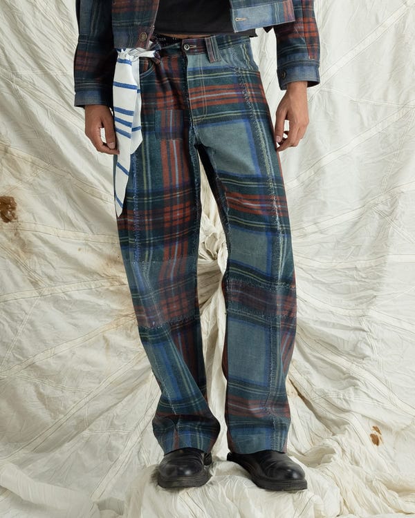 Rkive City — CHECKERED SAADA PANTS