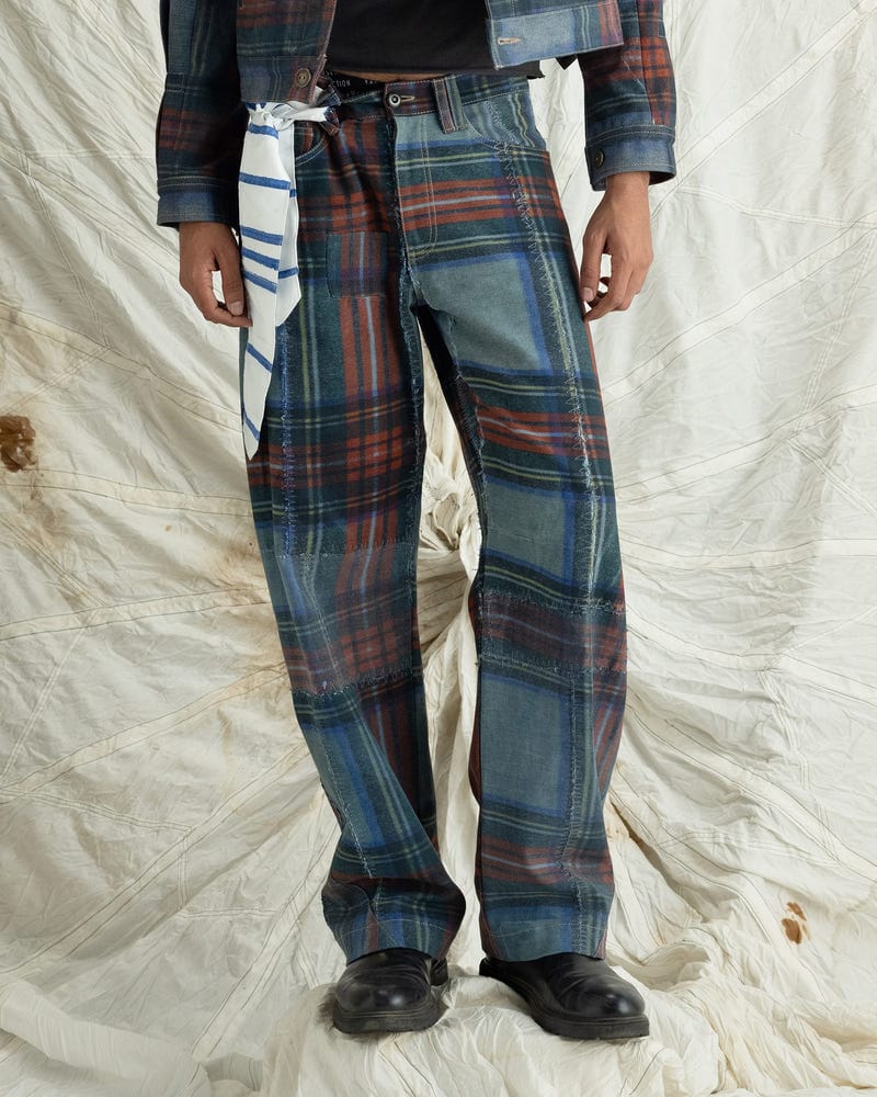 CHECKERED SAADA PANTS