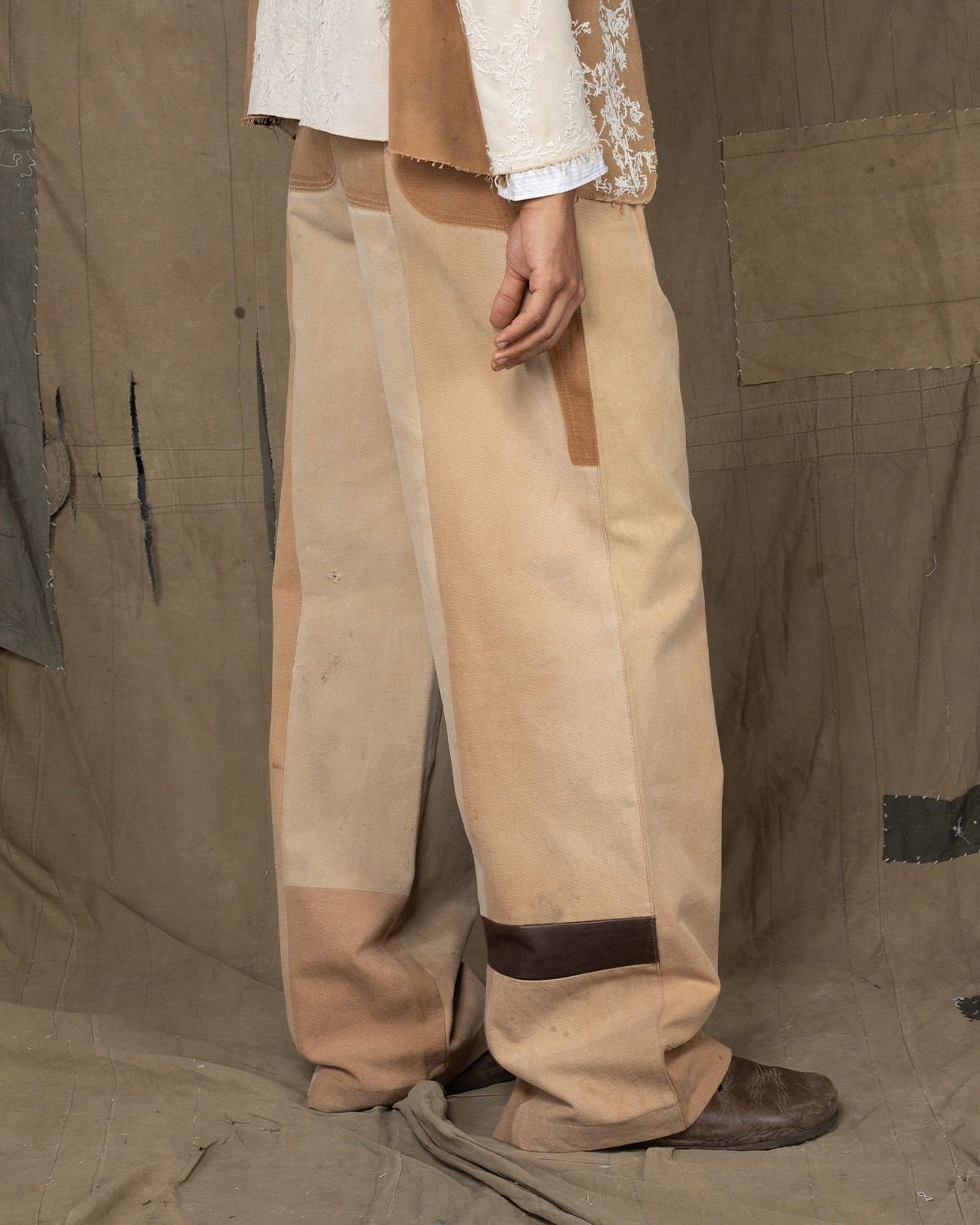 JESH PANTS BEIGE - image 2