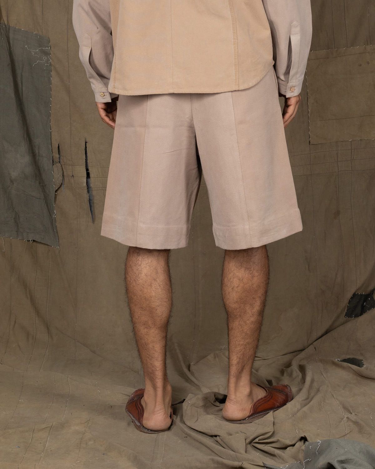 DILL SHORTS BEIGE - image 3