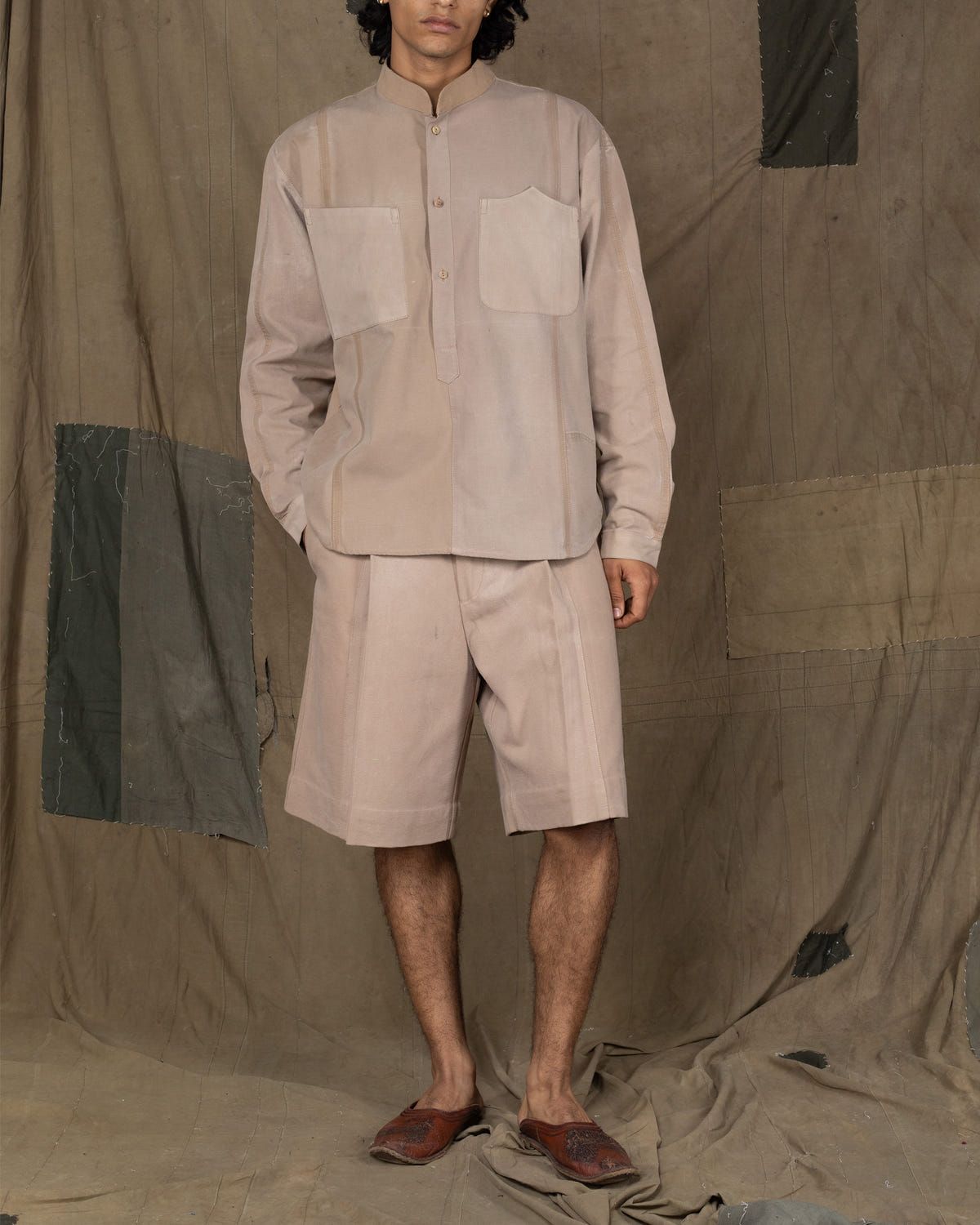 DILL SHORTS BEIGE - image 4