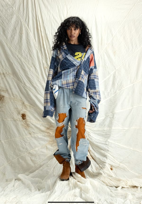 Rkive City — ORANGE REPAIR PANTS BLUE