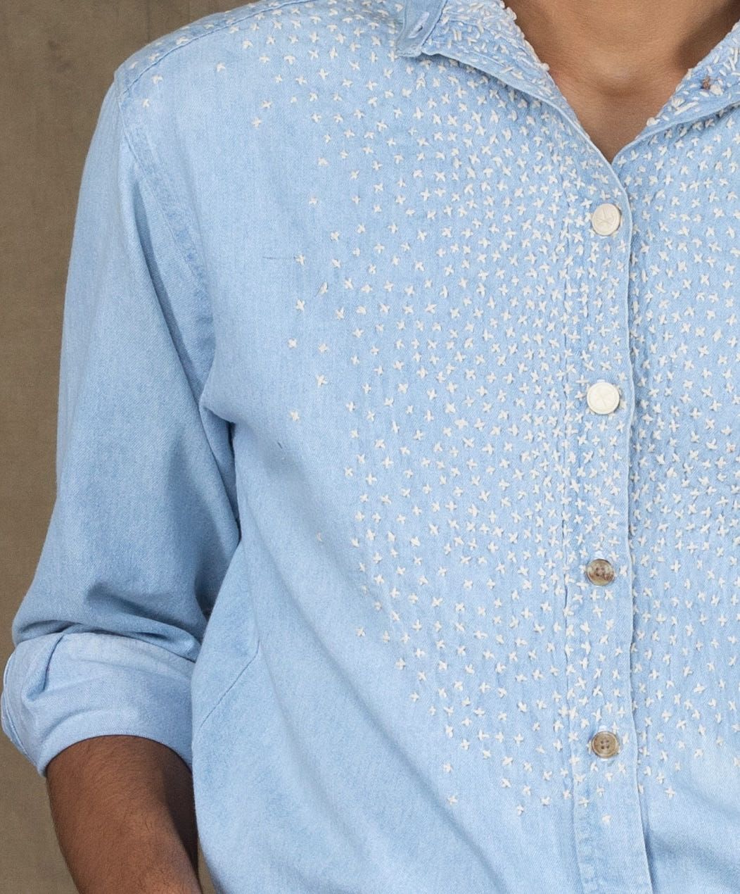 STARRY NIGHT SHIRT BLUE - image 2