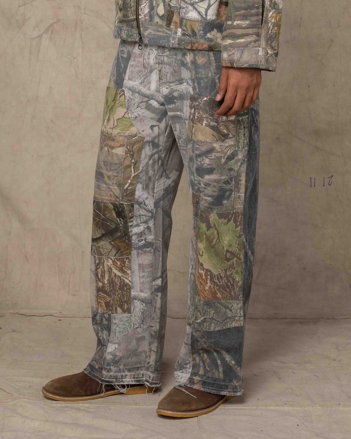 DOUBLE KNEE PANTS CAMO - image 1