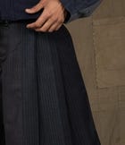 DOUBLE PLEATED SHORTS BLACK view 2