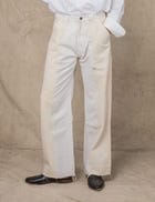 DUAL TONE PANTS WHITE PAINT SPLATTER view 1