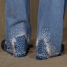 HEEL DRAG PANTS BLUE view 3