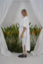 Pocket saree drape T-shirt view 3