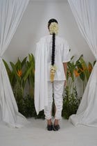 Pocket saree drape T-shirt view 4