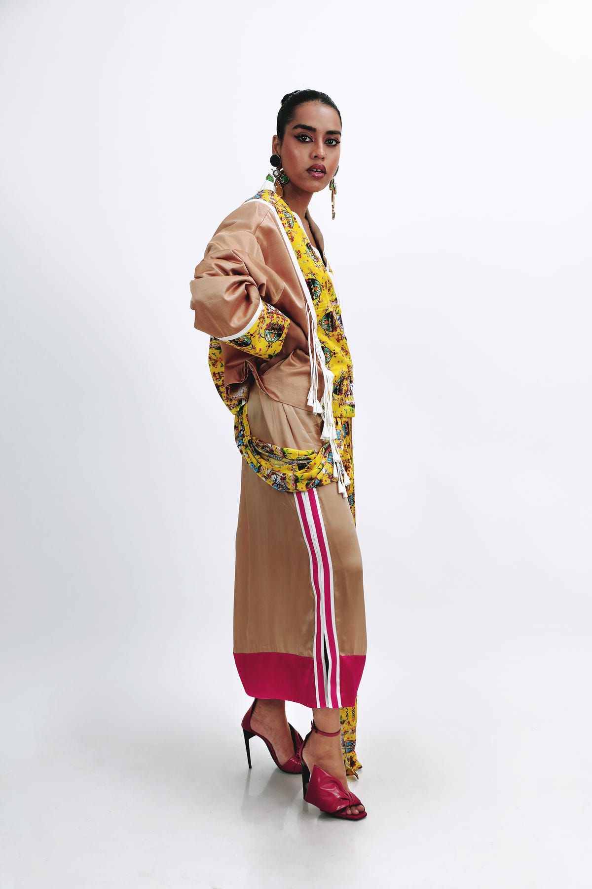 Tassel crop jacket set - image 4