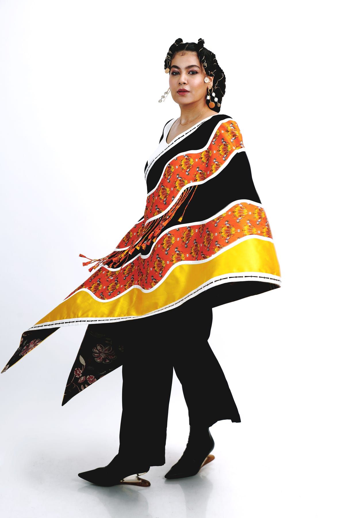 Tassel wave one shoulder set - image 1