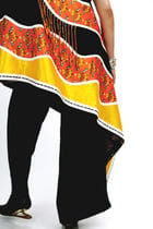 Tassel wave one shoulder set view 6