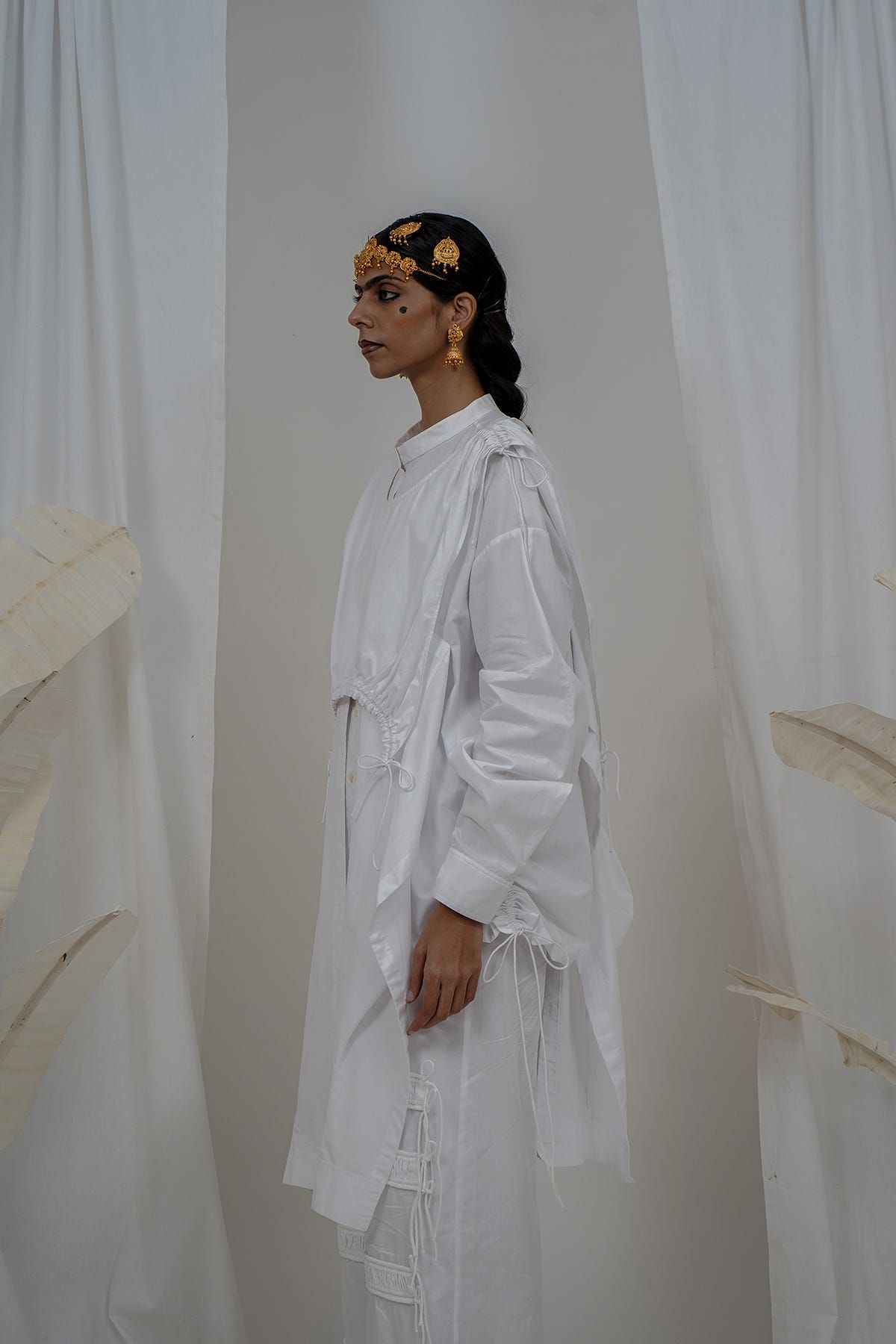 Apron multi sleeve shirt - image 3