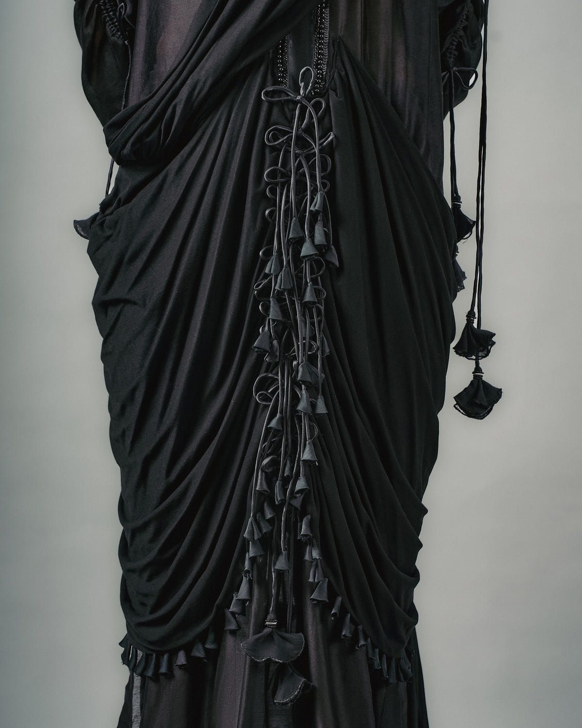 Saree drape dress - image 5