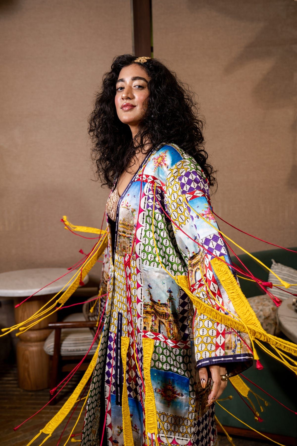 India patchwork jacket - image 1