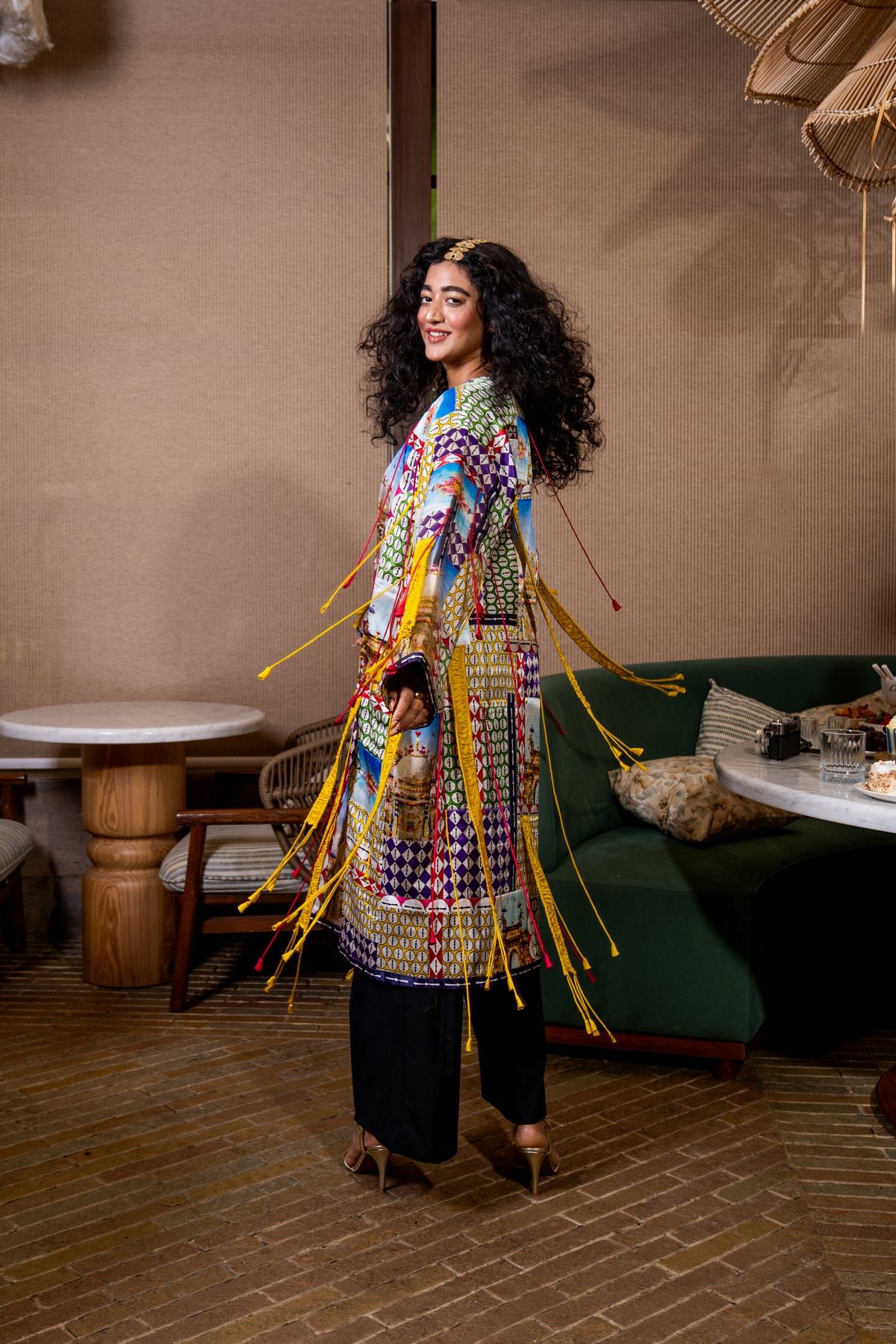 India patchwork jacket - image 3
