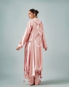 Ornament patchwork kurta + Tassels trouser set view 4