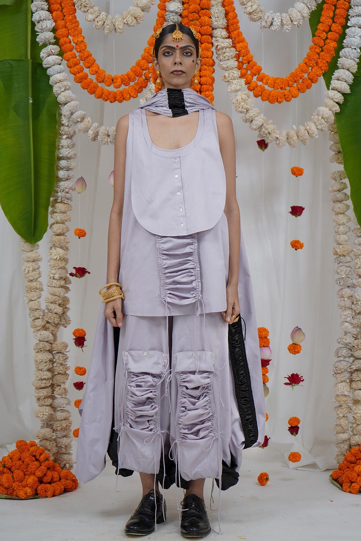 Gathered layer co-ord set - image 2