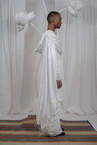 Gathered hoodie kurta set view 2