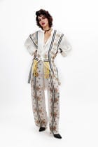 Suspender stripe co-ord set view 1