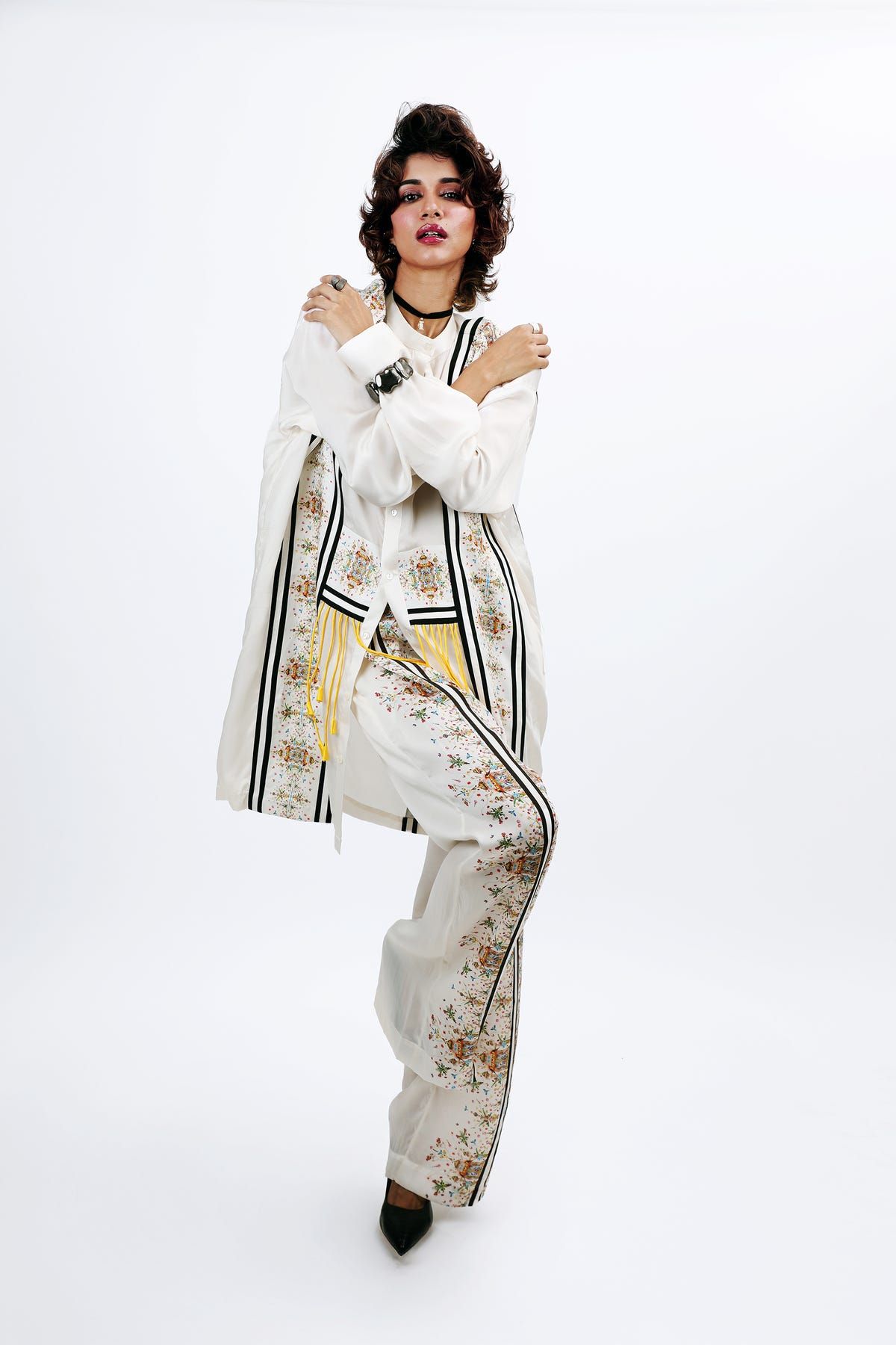 Suspender stripe co-ord set - image 6
