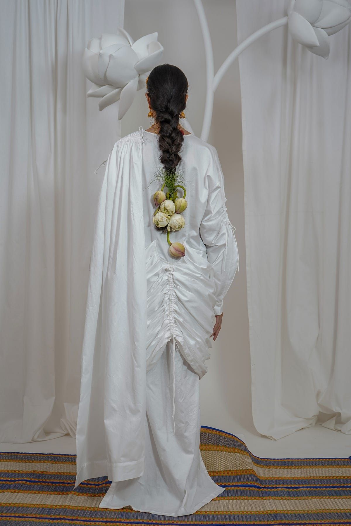 Pocket saree dress - image 3