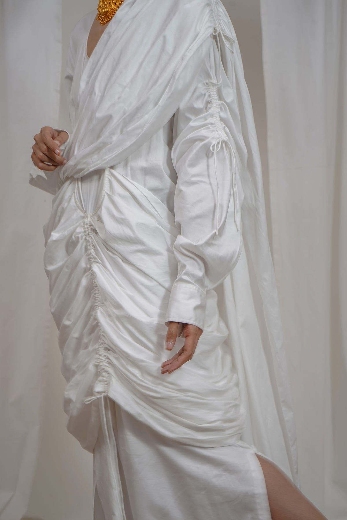 Pocket saree dress - image 4