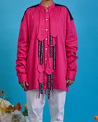 Multi fringed shirt view 4