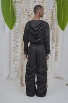 Heart cropped jacket set view 4