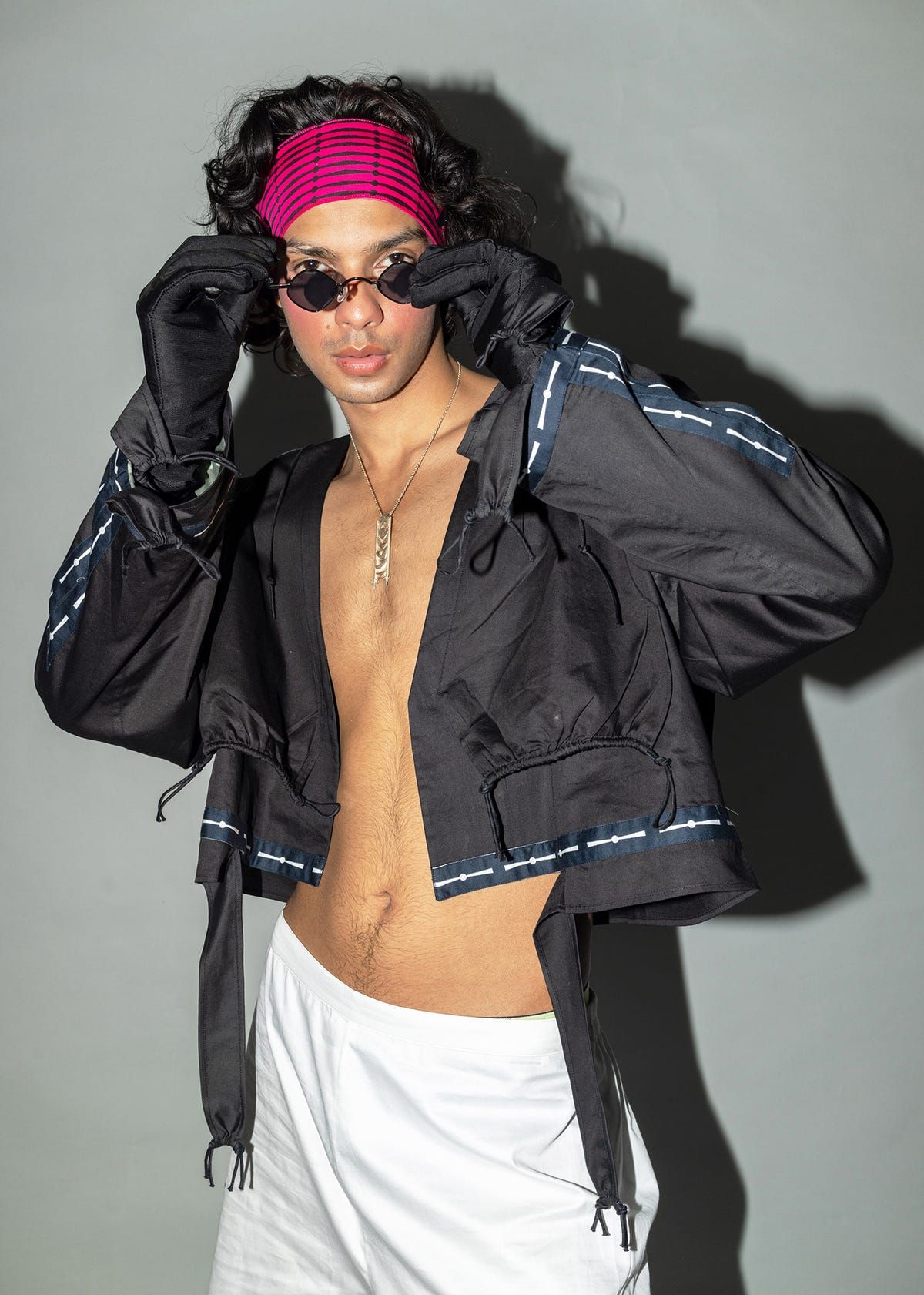 Apron crop jacket - image 1