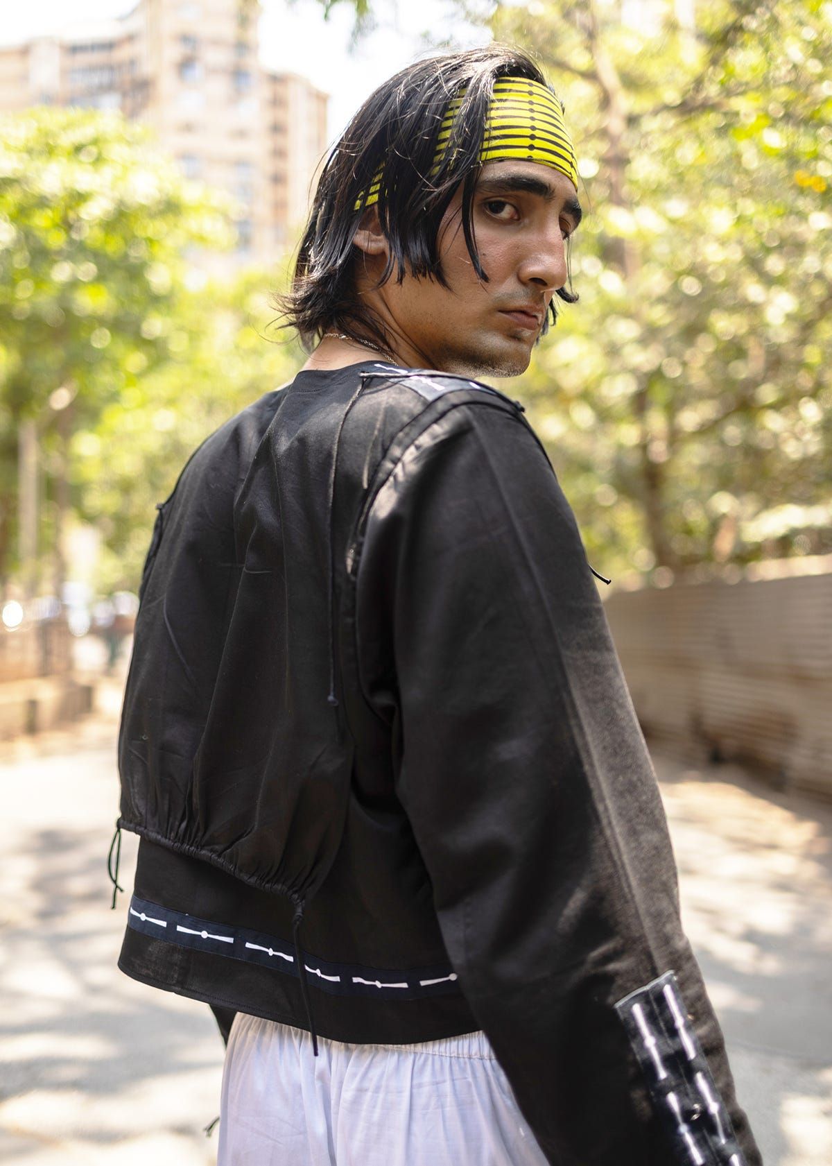 Apron crop jacket - image 3