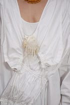 Draw string heart dress view 1