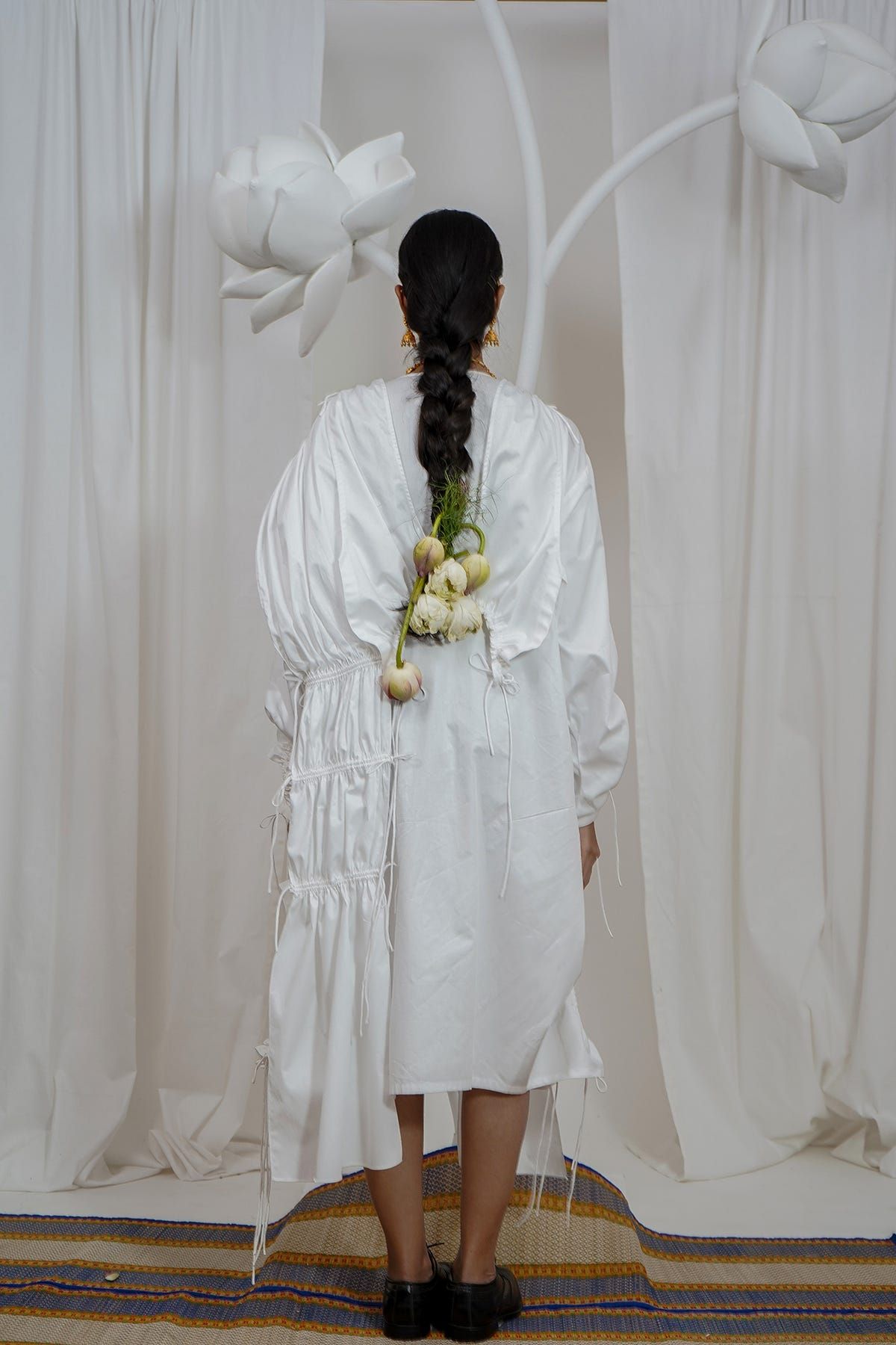 Draw string heart dress - image 4